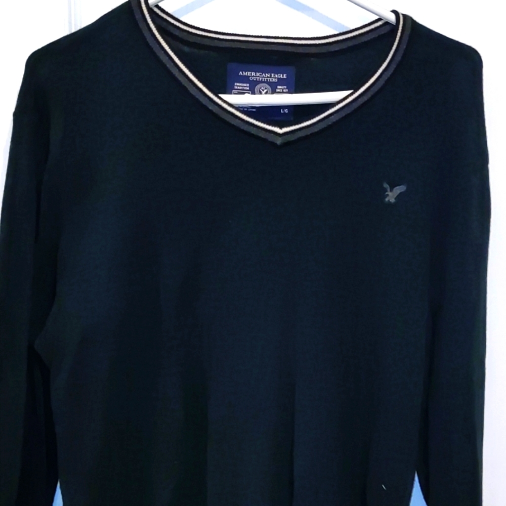 American Eagle Crewneck (Green L)